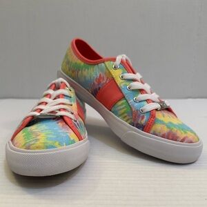 GBG by Guess Women’s Colorful Canvas Sneakers Lace Up